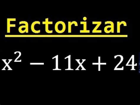 x2+11x+24|factorise x2+11x+24.